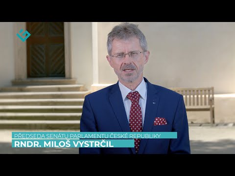 Tomáše Goláně podporuje RNDr. Miloš Vystrčil, předseda Senátu Parlamentu České republiky