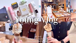 Vlog｜30代ひとり暮らし社会人の日常記録🍦休日お出かけバックの中身 | DOLCE TACUBO 夏スイーツ | 蔵前カフェ 虎ノ門ヒルズ 購入品紹介