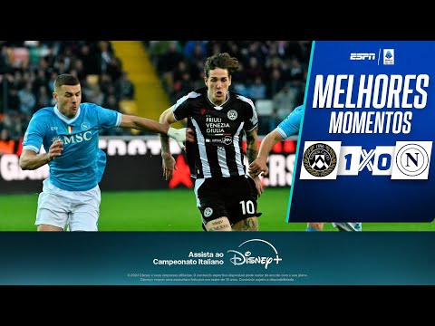 Gols e lances de Udineze x Napoli