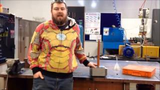 making of a legend. solid steel full size thors hammer.