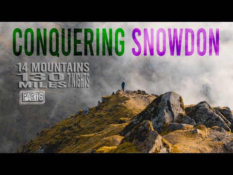 130 miles | Wild Camp | Solo backpacking | Snowdonia | Wales | part 6 | Mountain Hiking