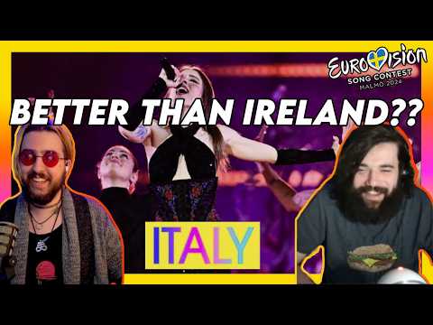 CANADIANS REACT TO Eurovision 2024 | Italy 🇮🇹