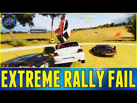 Let's Play : Forza Horizon 2 - EXTREME RALLY FAIL!!! (Part 18)