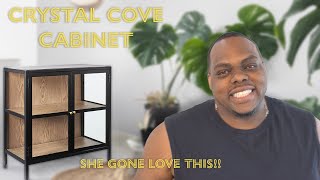 Studio Magee Crystal Cove Cabinet | Perfect Your DIY Skills with This Simple Cabinet Setup