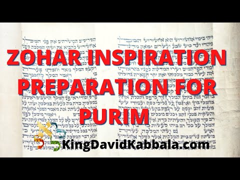 Inspiration from the Zohar Preparation for Purim