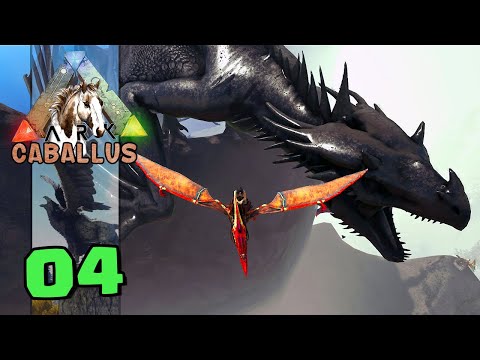 ENCONTRAMOS LUGARES INCRÍVEIS - ARK CABALLUS - ARK:SURVIVAL EVOLVED #04