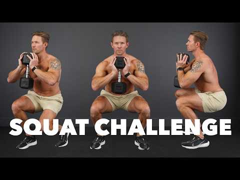 INTENSE 15 Min Squat Workout | 120 Reps for Serious Leg Strength & Endurance