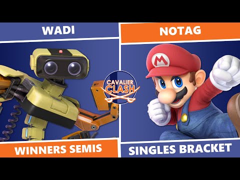 Cavalier Clash #2: Winners Semis - WaDi (R.O.B., Ice Climbers) Vs NoTag (Mario) SSBU Singles