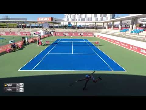 EUDICE CHONG V EMILIANA ARANGO - W60+H CALDAS DA RAINHA (2°set)