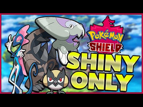 Pokemon Shield but I can Only use SHINIES