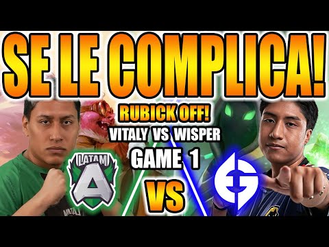 ALLIANCE.LATAM VS EVIL GENIUSES [BO3] - GAME 1 - VITALY VS WISPER - DPC SA 2023 Tour 1: Division I