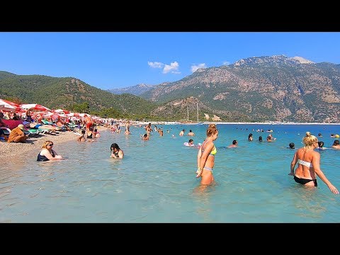 Ölüdeniz Beach in Fethiye, Muğla Türkiye
