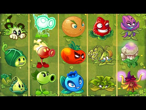 PvZ 2 Gameplay - 9 Best Pair Plants Challenge - Which Team Will Win ？- Team Plant Vs Team Plant