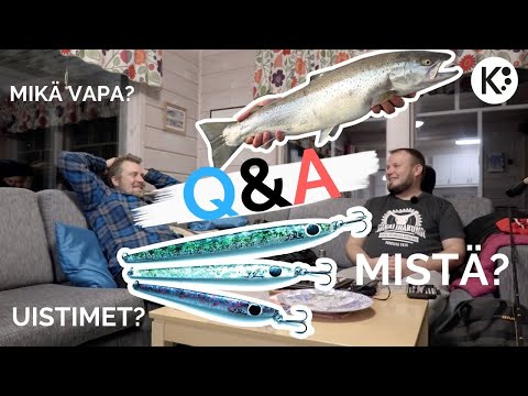 Meritaimenen kalastus Q&A - paikat, välineet & tekniikka