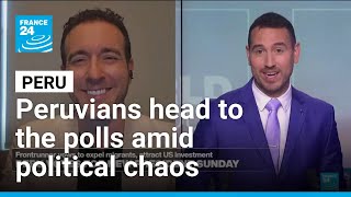 Peru holds crowded presidential election amid crime wave and corruption crisis