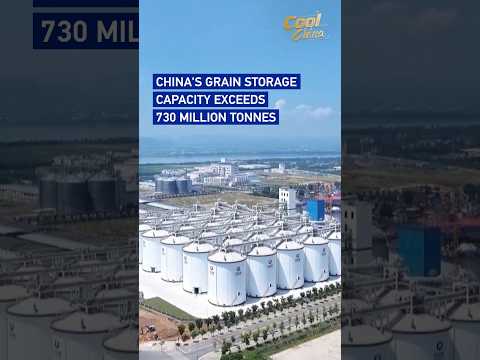 China's grain storage capacity exceeds 730 million tonnes #coolchina