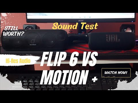 Jbl Flip 6 vs Soundcore Motion + | Sound Quality & Bass Test