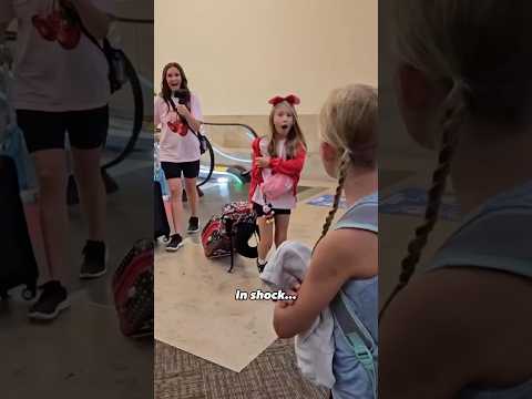 The Look On Her Face Says It ALL 😭❤️ #surprise #birthday #disney #familyvlog