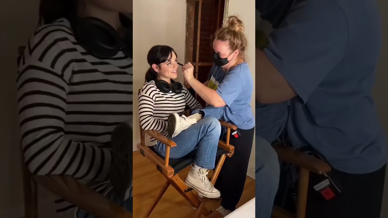 Jenna Ortega new behind the scenes Scream 6