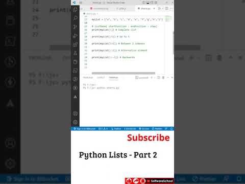 Python In Telugu List Part 2 Python Pythonintelugu Btech Coding Pythontutorial Btech Jntu