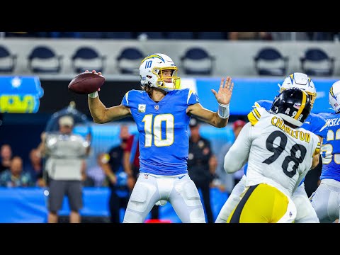 Every Justin Herbert Completion from MONSTER Game vs Steelers | NFL Highlights | LA Chargers