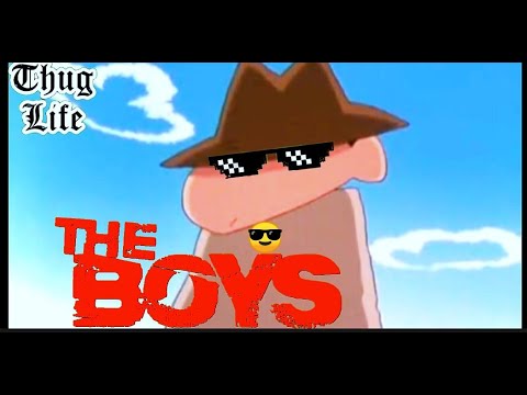 THE BOYS MEME | SHIN CHAN thug life moment shincha Funny moments #shinchan #theboysmeme part 15