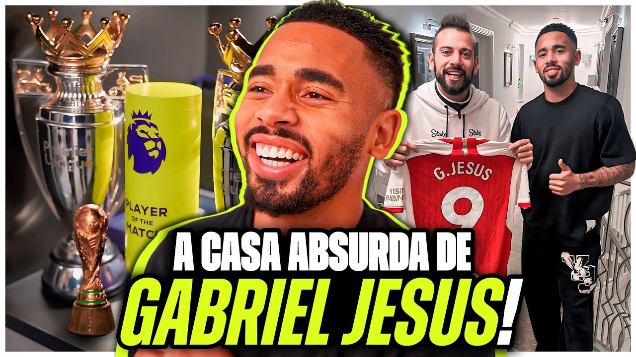 PASSEI UM DIA COM GABRIEL JESUS NA INGLATERRA!