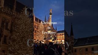 Marienplatz in Munich looks magical at Christmas! 🎄✨️ #munich #germany #shorts #travel
