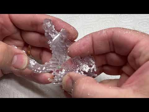 Schiene exocad KeySplint Soft gedruckt mit 3D Drucker Anycubic Mono X