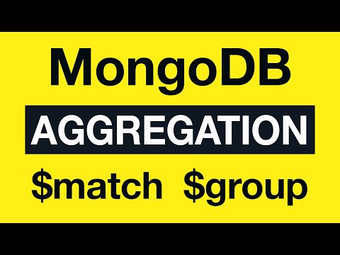 13 Aggregation Example 5 match and group MongoDB Aggregation Tutorial
