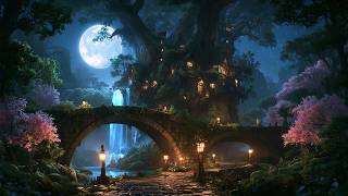 Fairy Music - Glowing Moonlight Valley - Healing Meditation Soundscape for Anxiety Relief & Sleep