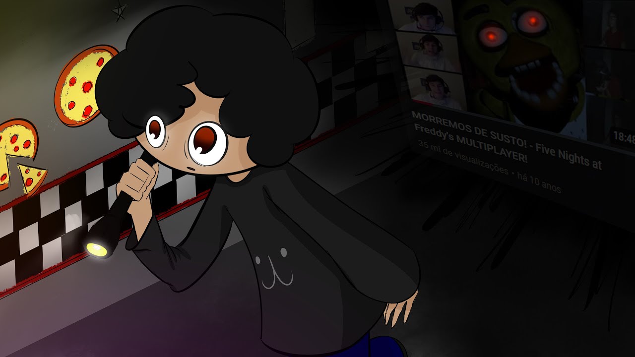 visitando os MAPAS DE FNAF da minha INFÂNCIA