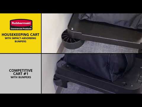 Chariot de ménage pour service hôtelier - Executive RUBBERMAID