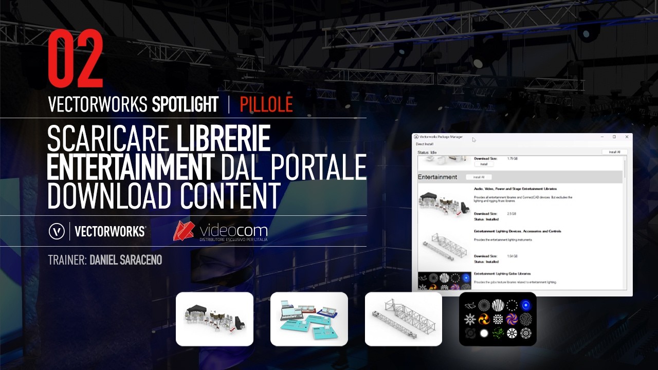 02 | Scaricare librerie Entertainment dal portale Download Content