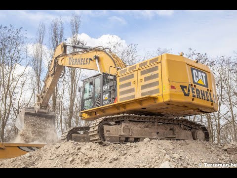 Cat 374F loading dumpers | Terramag | Verhelst Group
