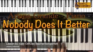 Ariana Grande - Nobody Does It Better Song Cover Easy Piano Tutorial/Lesson FREE Sheet NEW 2016