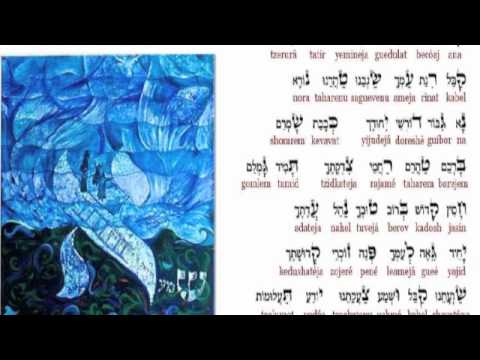 El Nombre Sagrado de 42 letras ANA BECÓAJ   אנא בכח