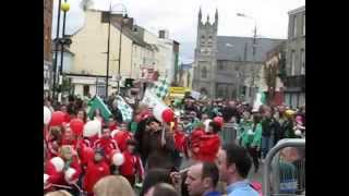 preview picture of video 'Dundalk, Ireland, St.Patricks Day Parade, 2014. (Time Lapse)'