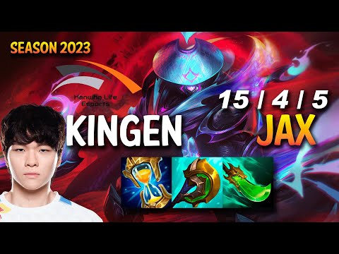 HLE Kingen JAX vs CASSIOPEIA Top - KR Ranked