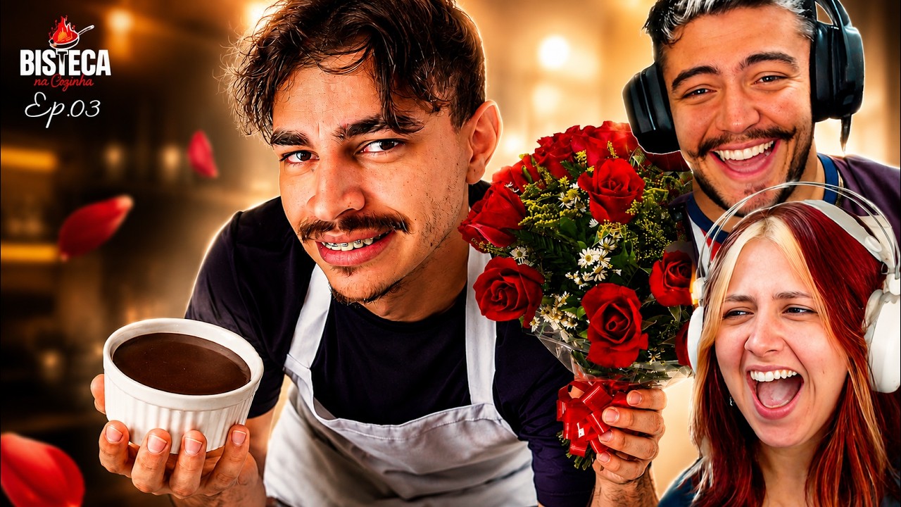 BISTECONE FAZENDO UMA RECEITA ESPECIAL DE DIA DOS NAMORADOS! 💌 | BISTECA NA COZINHA EP.03 | REACT