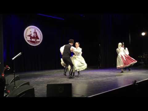 Szűcs Nóra és Demarcsek Dániel Győrteleki lassú és friss csárdás Békéscsaba 2017 január