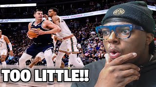 NIKOLA JOKIC ABUSES WEMBY! HE TOO LITTLE!!- San Antonio Spurs vs Denver Nuggets Highlights Reaction