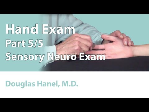 Hand Exam: Part 05 (Sensory Neuro Exam)