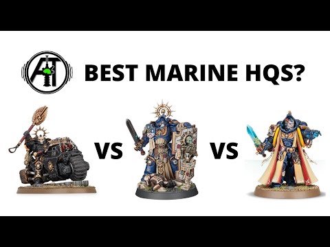 Best Space Marine HQ Choices - Captains, Chaplains, Librarians and other Characters Discussed...