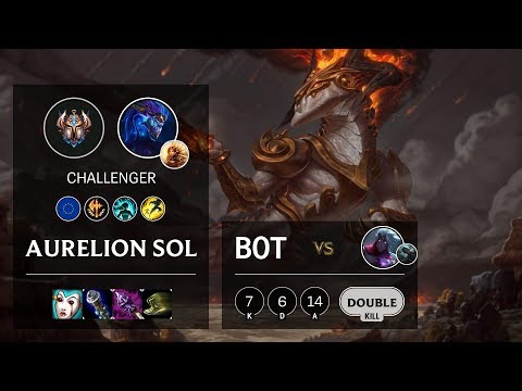 Aurelion Sol Bot vs Varus - EUW Challenger Patch 10.4