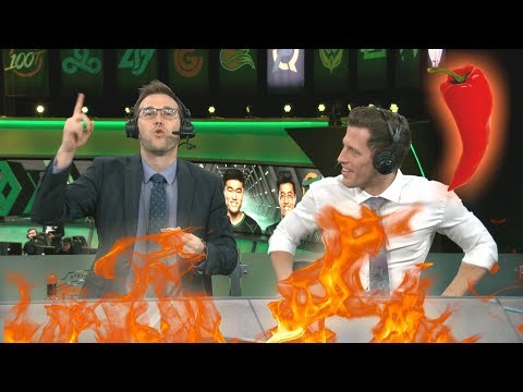 Kobe eats Ghost Pepper Hot Sauce before the TSM vs FlyQuest Game! 🌶️🌶️🌶️