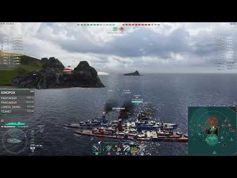 World of Warships - Pulling a "Flambass Speshul" on Two Brothers