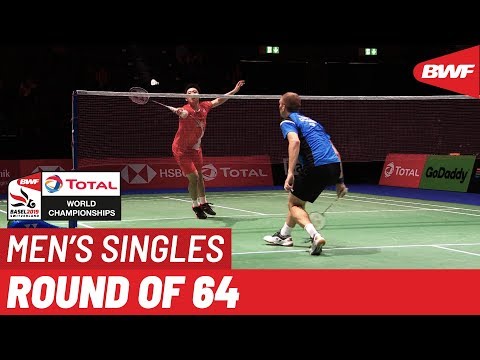 R64 | MS | Milan LUDIK (CZE) vs. HEO Kwang Hee (KOR) | BWF 2019