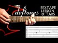 Deftones Sextape Guitar Lesson Sextape Deftones Tab Sextape Deftones Guitar Tabs Chords