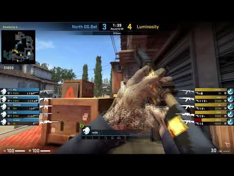 CS:GO POV Demo North Valde (30/13) vs Luminosity (de_inferno)